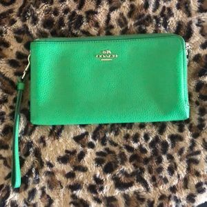 Coach Double Zip Wallet